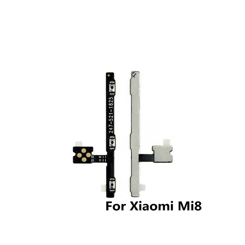 Nowy dla Xiaomi Mi3 Mi4 Mi4C Mi4i Mi5 Mi5S Mi5Splus Mi6 MA1 MA2 Mi8 Mi9 Lite SE wyłącznik zasilania przycisk głośności Flex Cable: Mi8