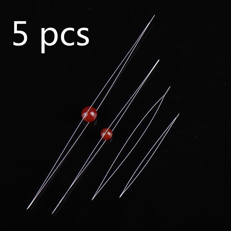 5 Pcs Kralen Naald Open Kralen Naald Diy Kralen Naald Maken Kralen Levert Handgemaakte Pins Sieraden Accessoires Gereedschap