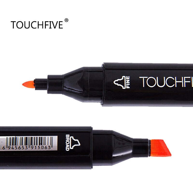 TOUCHFIVE 32 Kleuren Dual Head Art Markers Pen Vet... – Vicedeal
