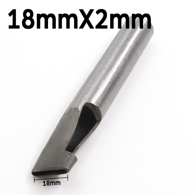 Leder Elliptischen Loch Punch Oval Winkel Abstand Gürtel Stanzen Werkzeuge DIY Handwerk Leder Puncher Loch Bohren Werkzeug Kunststoff Werkzeuge: 18mmX2mm