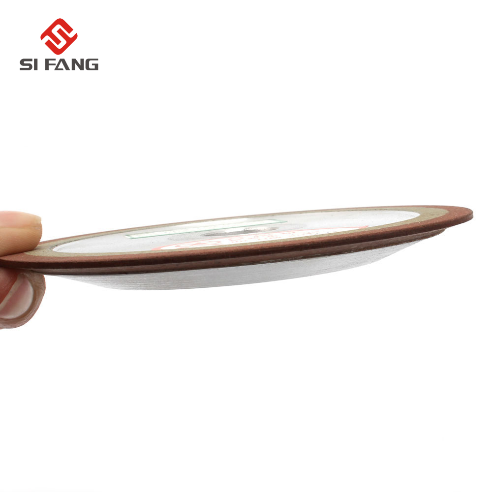 100mm One Side Tapered Hars Diamant Slijpschijf 150 Grit prieel 13/16/20/25mm PDX Slijpschijf Slijpen Wielen Slijptol