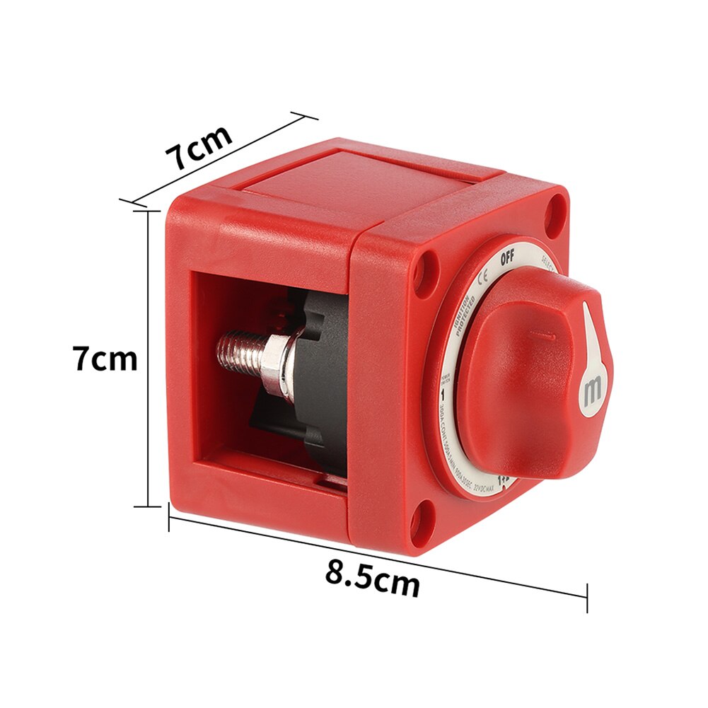Electrical Switch for Blue Sea 6007 M-Series Mini Dual Battery Selector Switch 4 Position Marine Boat