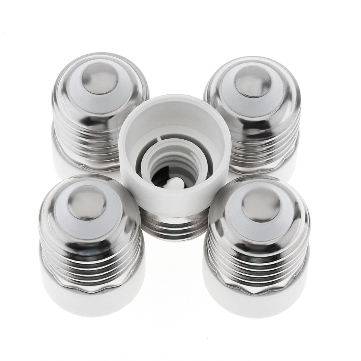 LED Bulb Sockets 5pcs /lot E27 to E14 LED Bulb Base Adapter Universal Light Converter Lamp Socket Holder LED Bulb Sockets