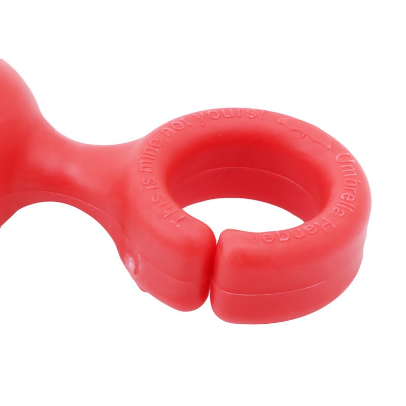 lindo que cuelga fácilmente soportes de paraguas soporte de plástico Mini colgador de paraguas soporte de plástico práctico