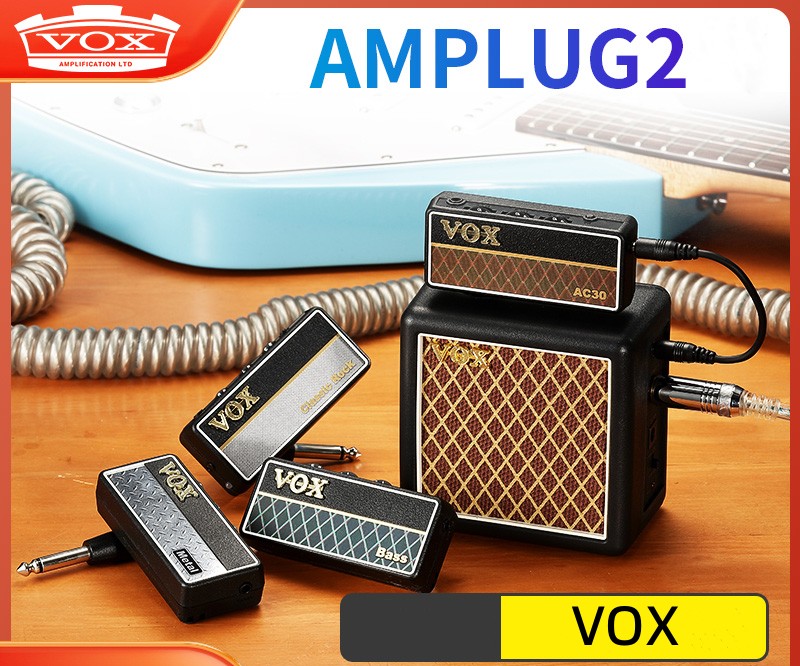Vox amplug 2 ap2/ bs gitarrhörlurar elgitarrförstärkare
