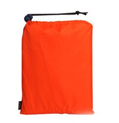 3 em 1 multi-função adulto capa de chuva masculino feminino mochila ao ar livre capa de chuva para acampamento caminhadas poncho à prova de chuva: Laranja
