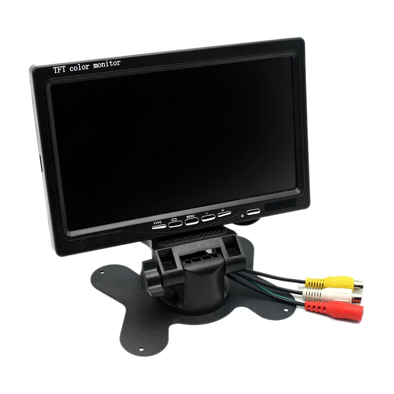 12V-24V 7 Inch Tft Lcd-kleurenscherm Hd Monitor Voor Auto Cctv Reverse Rear View Backup Camera