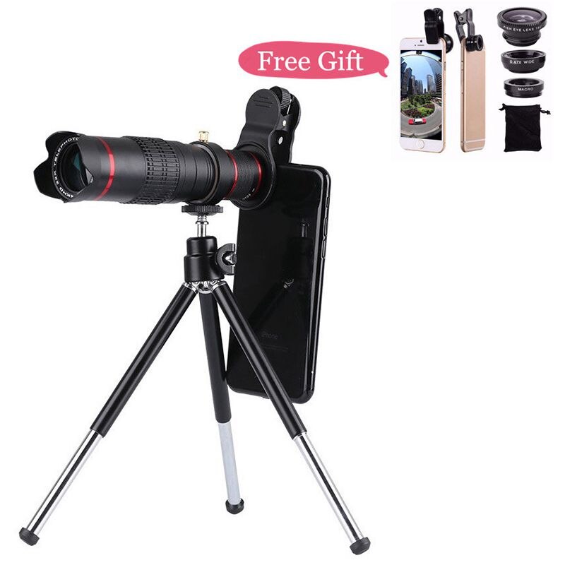 HD 4K 22x Zoom Mobile Phone Telescope Lens Teleobiettivo Esterno Smartphone Lenti Della Fotocamera Per Il IPhone Sumsung telefoni huawei