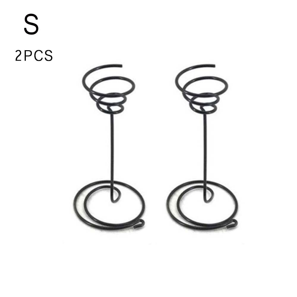 Mini Decorative Metal Air Plant Pot Stand Container Holder Balcony Decor For Airplants Tillandsia Garden Supplies: 3