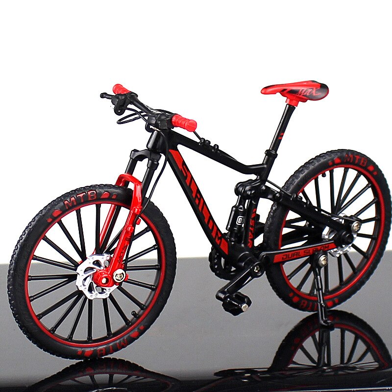 Simulation Fahrrad Modell Metall Beständig Zu Schlagen Wenig Finger Mountainbike Art Dekoration Erwachsene Dekompression Spielzeug: 15