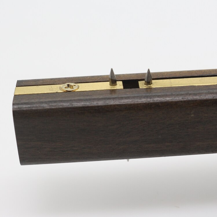 Luxe britannique indonésie ébène + cuivre pur résistant à l'usure charpentier outil de travail du bois 8 pouces vis jauge de coupe grattoir