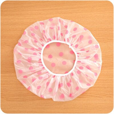 1pcs Pink Bath Cap Baby Tubs Shower Bath Wash Hair Cap Shampoo Resistance Protect Hat Baby Children Kids Infant: c