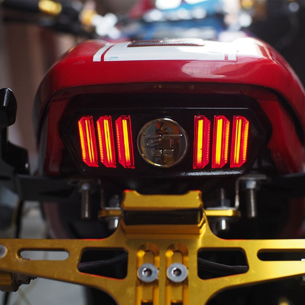Motorfiets Remlicht Richtingaanwijzer Motorcycle Led-achterlicht Achterlicht Signal Lights Running Richtingaanwijzer Lamp
