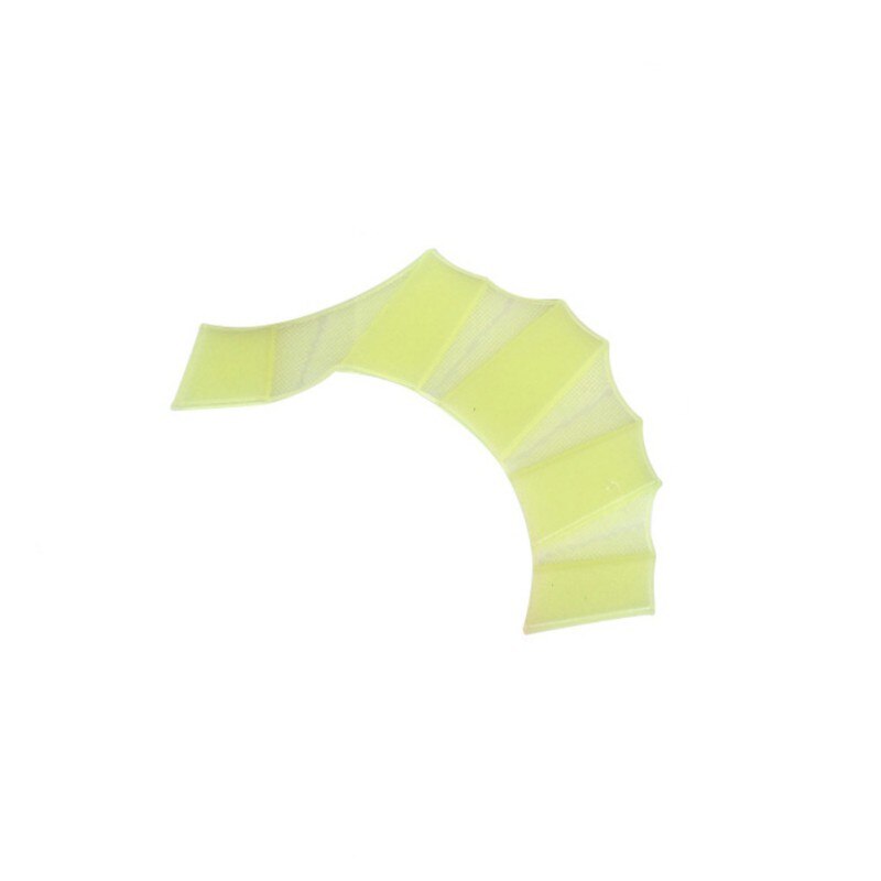 2 stks/set Zwemmen Handschoenen Flippers Siliconen Materiaal Palm Zwemmen Vinnen voor Hands_sailor Duiken Palm Vliegende Vissen voor Volwassen Kinderen: green / L