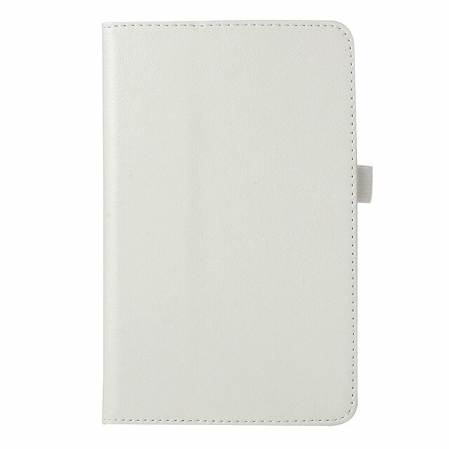 Case for Lenovo Tab 3 8 TB3-850M TB3-850F Slim Folding Flip Cover PU Leather Case for Lenovo Tab 2 A8-50 A8-50F A8-50LC 8.0 inch: white
