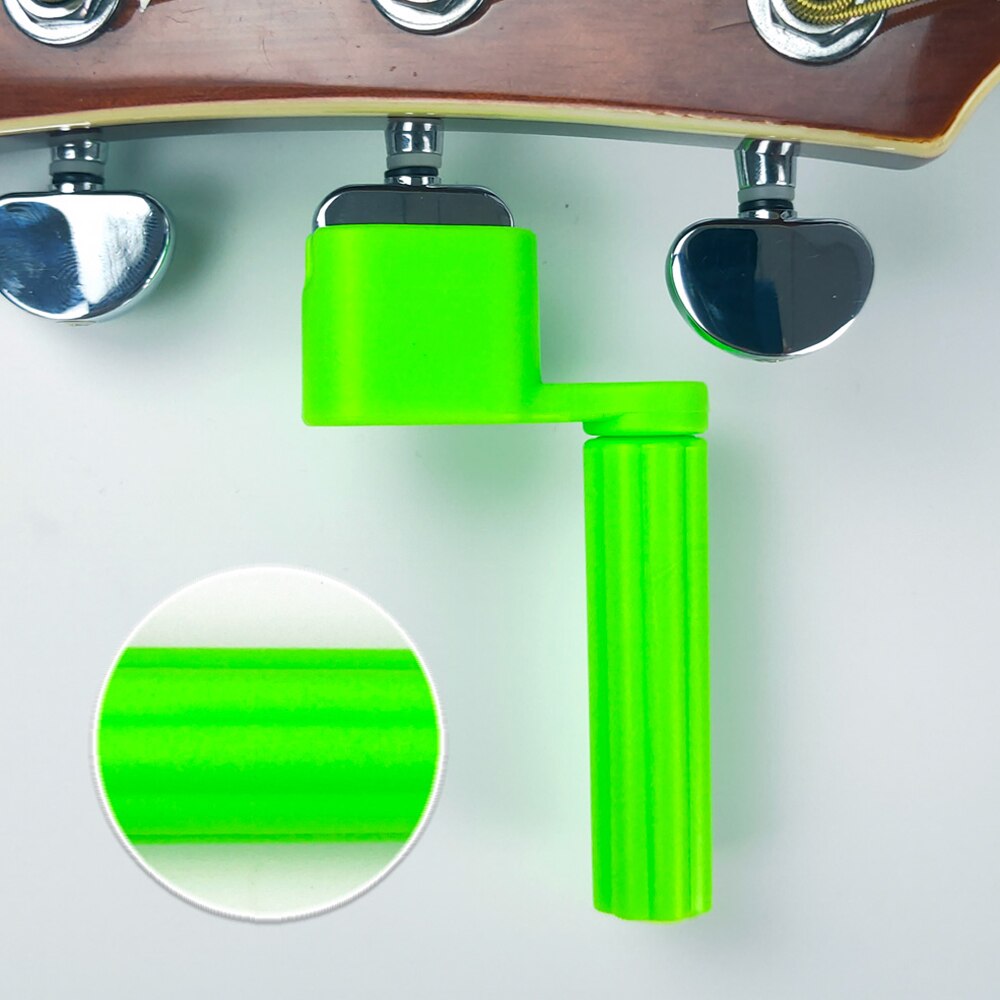 Guitare changeur de cordes enrouleur outil de remplacement pour ukulélé guitare électrique accessoires basse vert