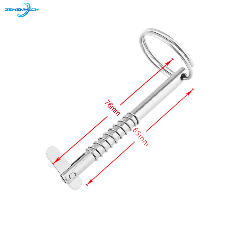 5mm Stainless Steel 316 Quick Release Pin for Boat Bimini Top Deck Hinge Marine Hardware Boat Accessories Kayak Shipbuilding