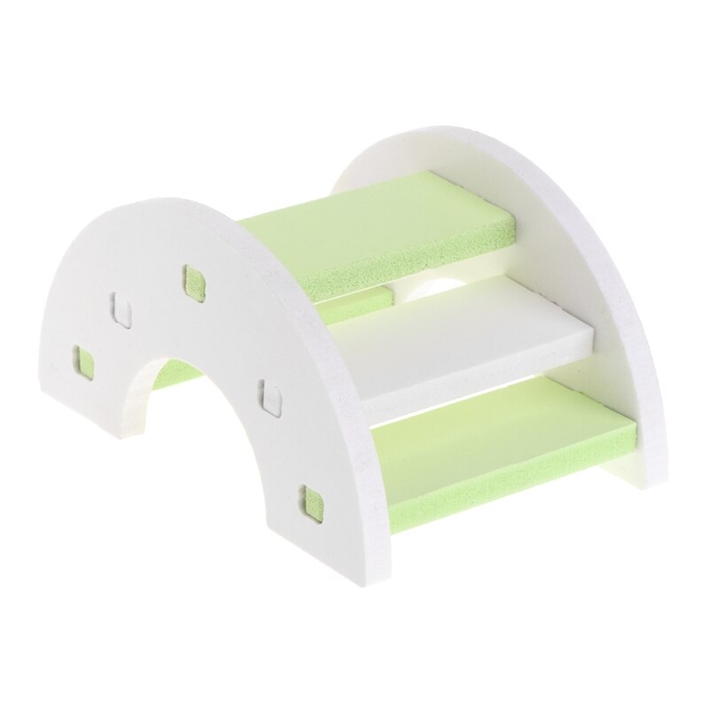 Hamster leksak trä pvc bro gungbräda litet djur husdjur marsvin ekorre rolig