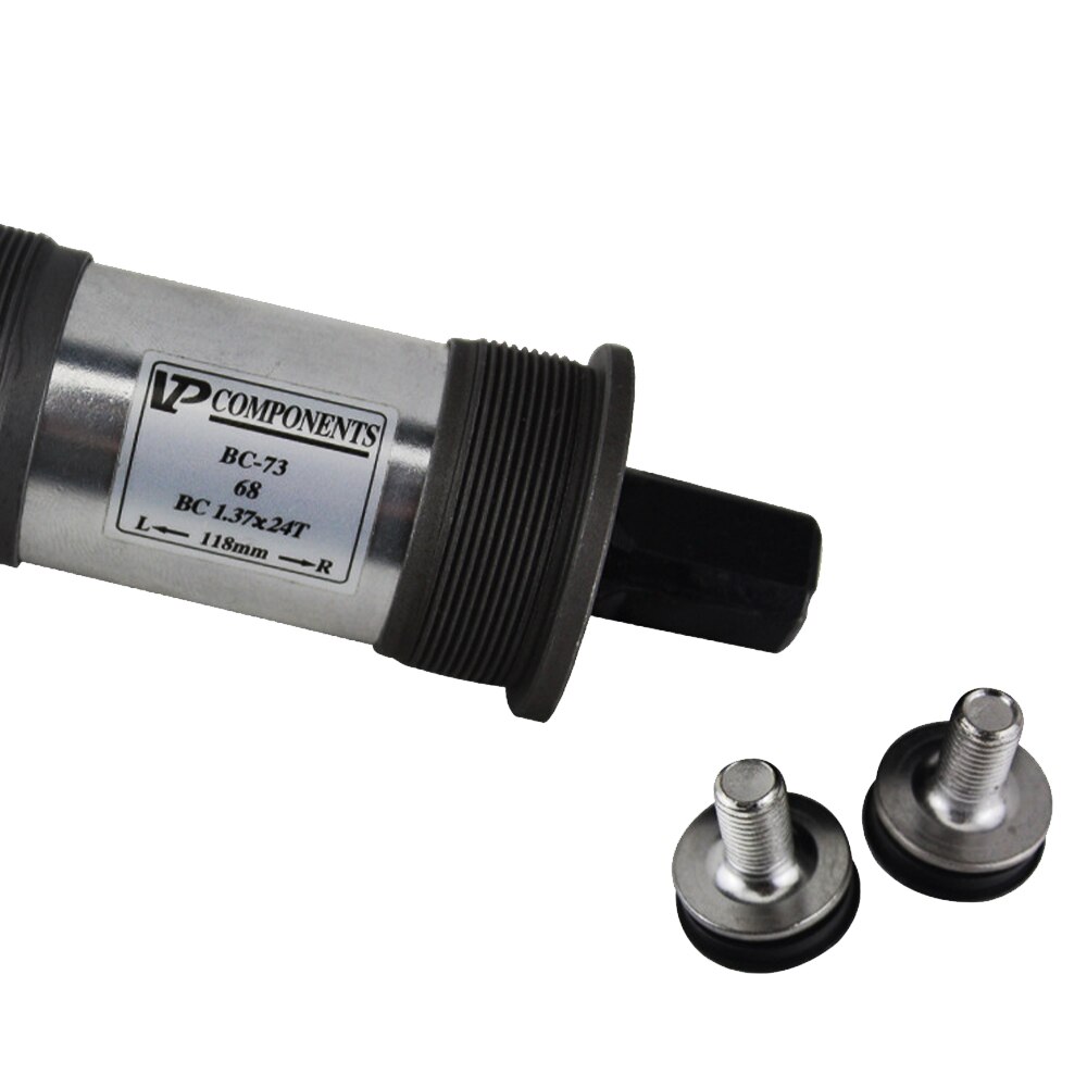 Bicycle BSA Bottom Bracket 111 113.5mm 122.5mm Quare Hole Crank Axis bicycle parts BB for Square Tapered Spindle Crankset