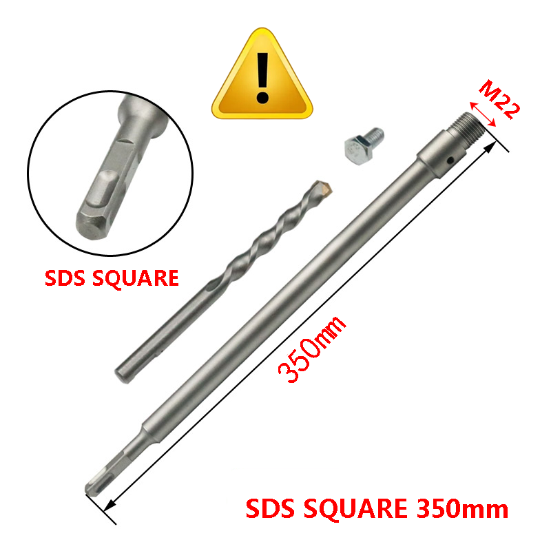 Sds Plus Elektrische Hammer Muur Holle Steen Beton Legering Geperforeerde Airconditioner Installatie Boren 30Mm-160Mm