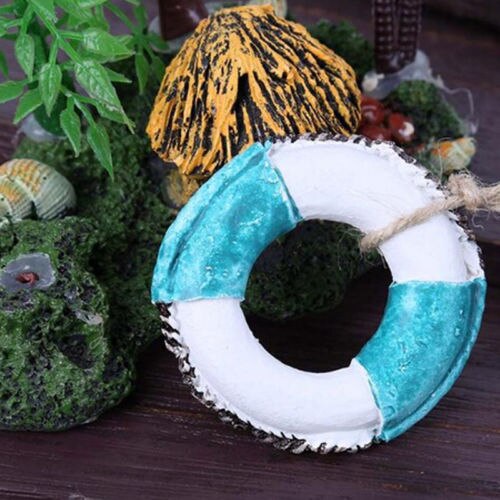 Viileä puinen käsintehty peräsin meren elämää merihenkinen teema kotiseinäkoriste roikkuu sisustus