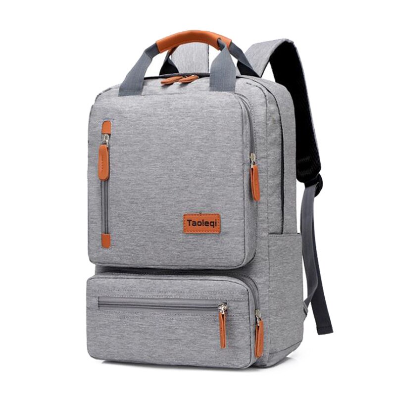 lässig Geschäft Männer Computer Rucksack Licht 15,6-zoll Laptop Tasche Dame Anti-diebstahl Reise Rucksack Grau: Hellgrau