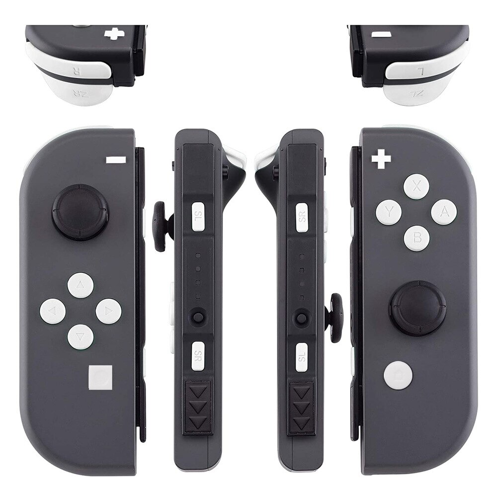 Juego completo de botones para Nintendo Switch, combinación de botones Zl/Zr/L/R Joycon, botón de hombro, Abxy Botón de dirección, 1 unidad