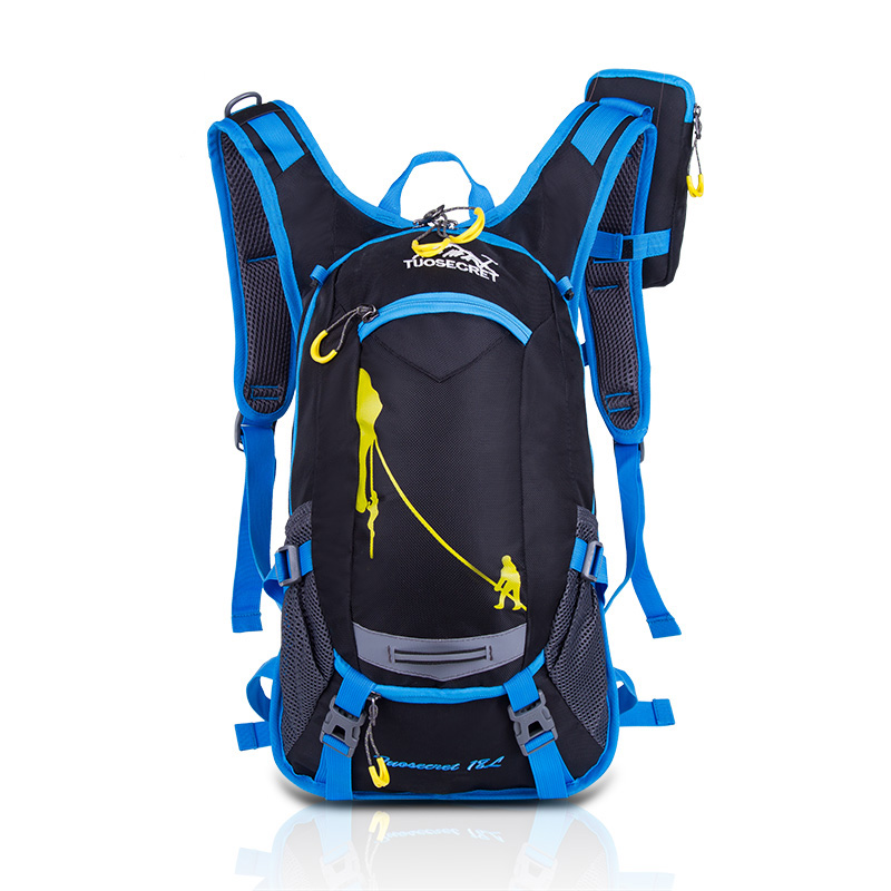 18L Motorcycle Backpack Cycling Bag Waterproof Shoulders Climbing Camping Hiking Backpack Motocross Racing Bags: APRICOT