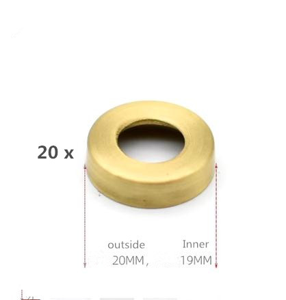 M10 See Durcheinander Gefaltet Runde Kappe Glas Keramik Mund Kappe Hohl Rohr Abdichtung Runde Blatt Beleuchtung Zubehör DIY Lampenschirm Abdeckung: Beige