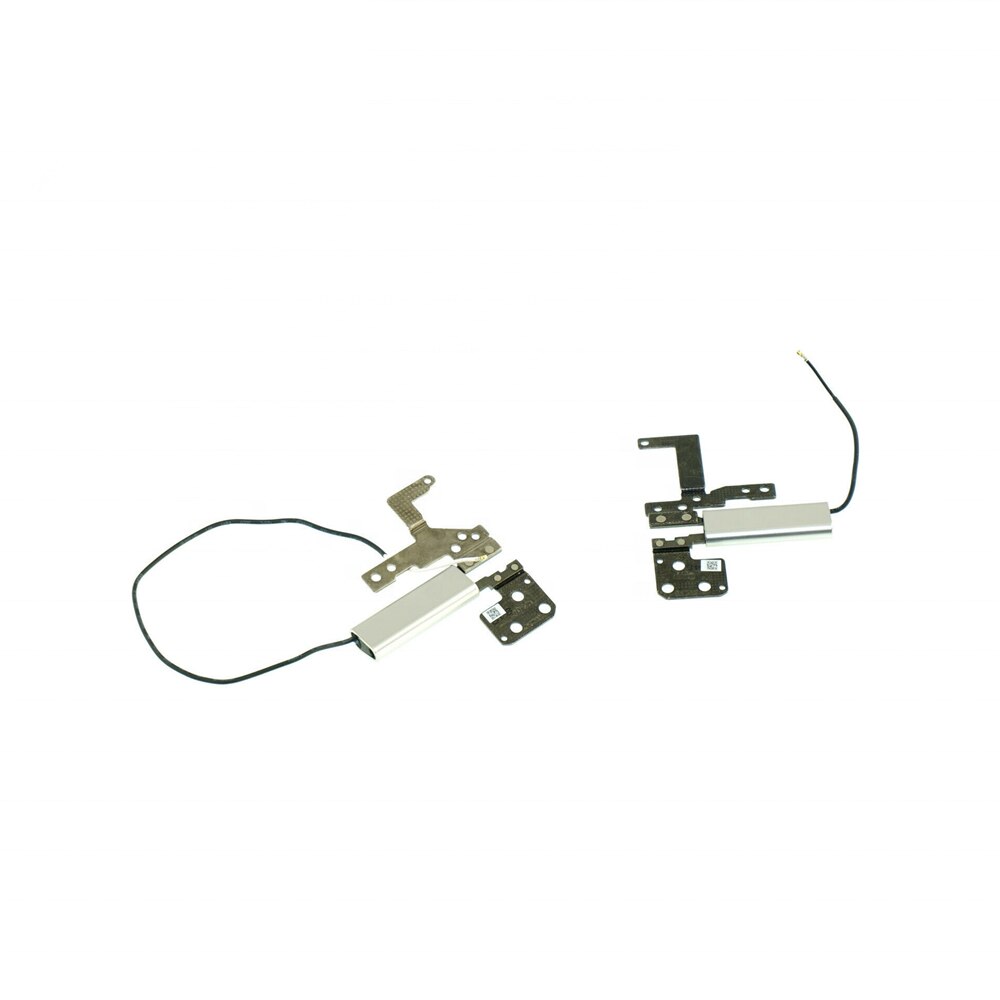 Laptop LCD Hinges - for Lenovo Yoga 730-13 - with Antenna - P/N 5H50Q95876 - Silver