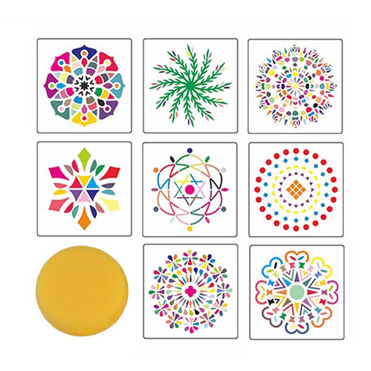 35pcs Multifunction Mandala Dotting Tools Set Brushes Paint Tray for Painting Rocks Pottery Embossing Dot Kit Dotting Tool Set