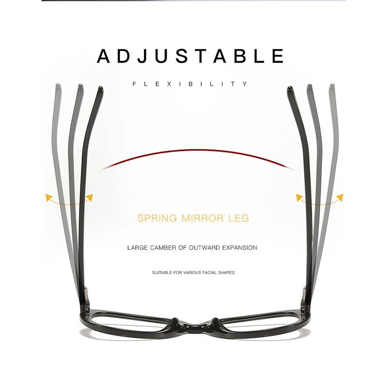 Blue Light Blocking Glasses Frame for Women Eyewear Prescription Eyeglasses Full Rim Spectacles UV400