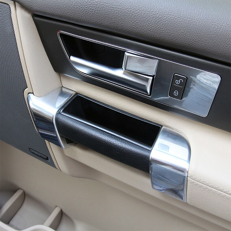 for Land Rover Discover Discovery 4 LR4 - Accessories Door Side Storage Box Handle Pocket Armrest Phone Container Tray