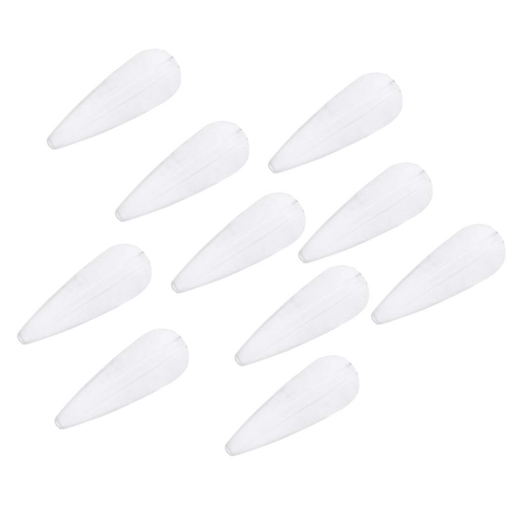 10 Pcs. Clear Bombarda Floats - Trout Float And Surface Control for