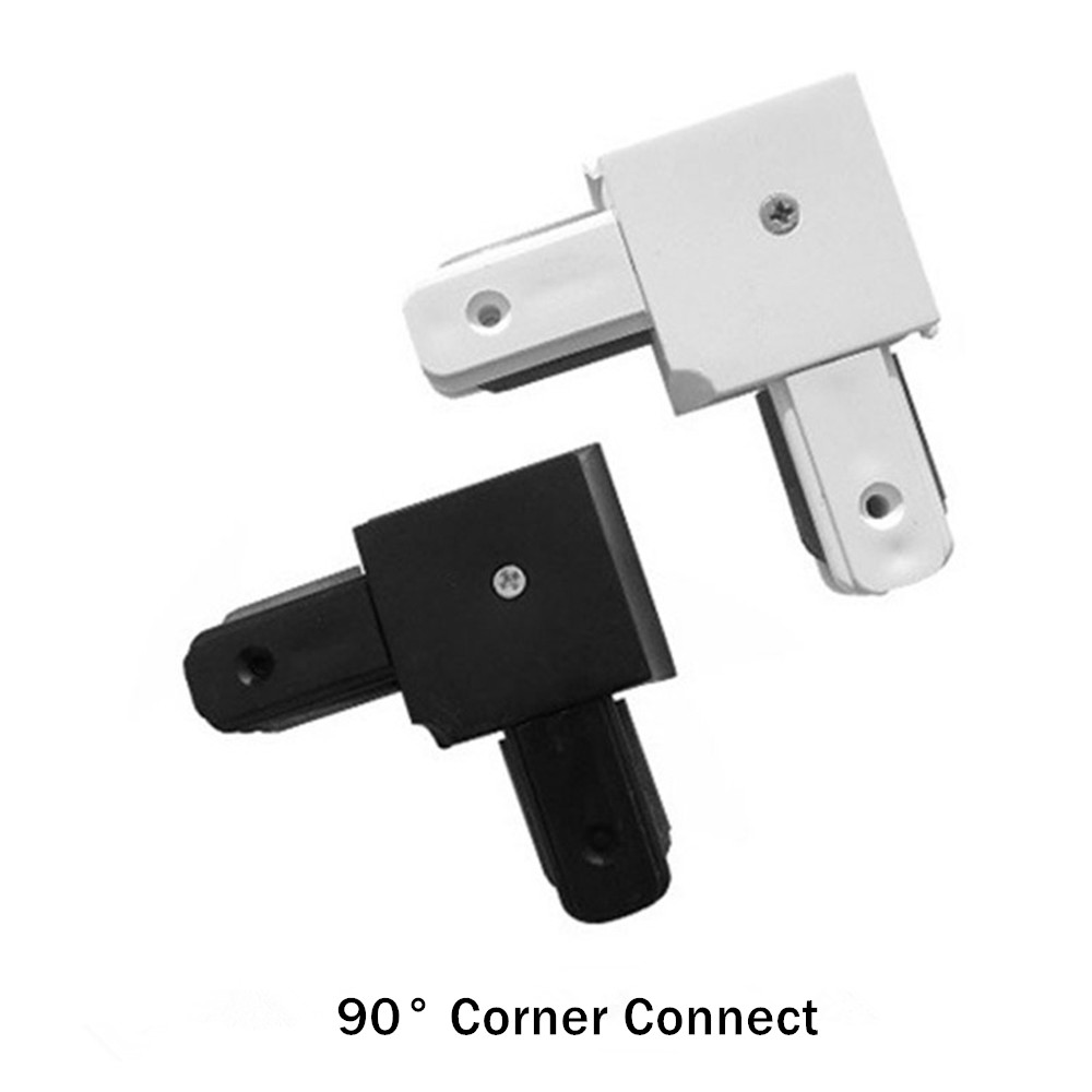LED-Spur-Stelle Beleuchtung Schiene Spur Streifen 0,5 m 1m Weiß Schwarz 2 Draht Spur 2 Teile/los Schiene Streifen stecker Für Spur Licht führen