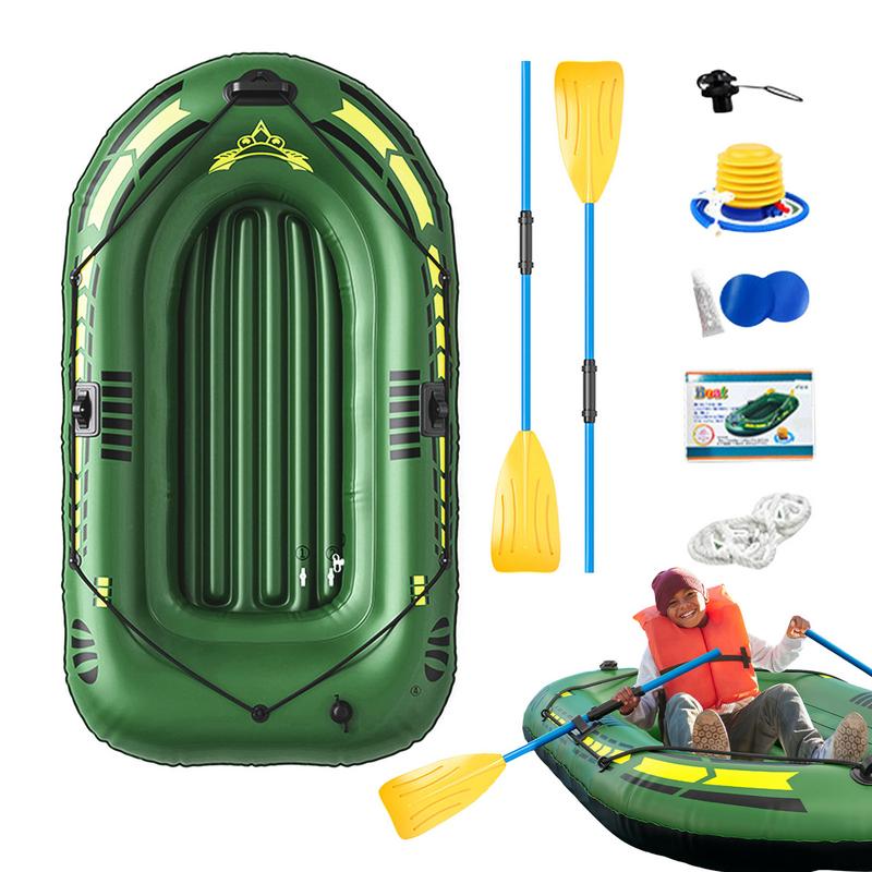 192*113*40cm tragbares Schlauchboot Kanu Schlauchboot Kajak Rafting & Fischerboote Floß mit rüder pumpe für Erwachsene