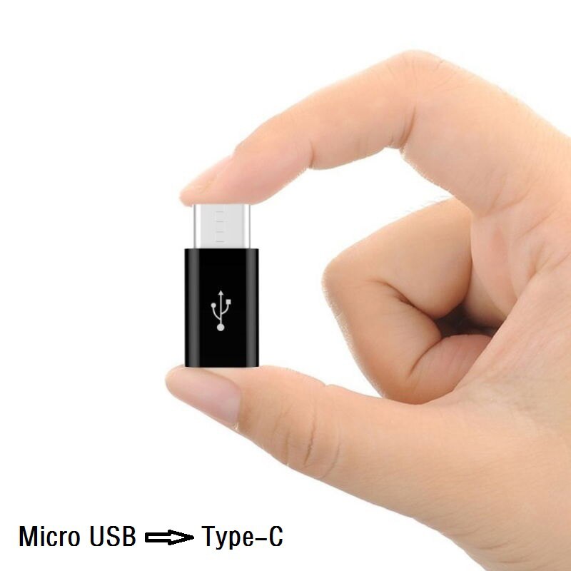 1/2/5Pcs Mobile Phone Adapter Micro USB To USB C Adapter Microusb Connector for Huawei Samsung Galaxy Xiaomi Adapter USB Type C