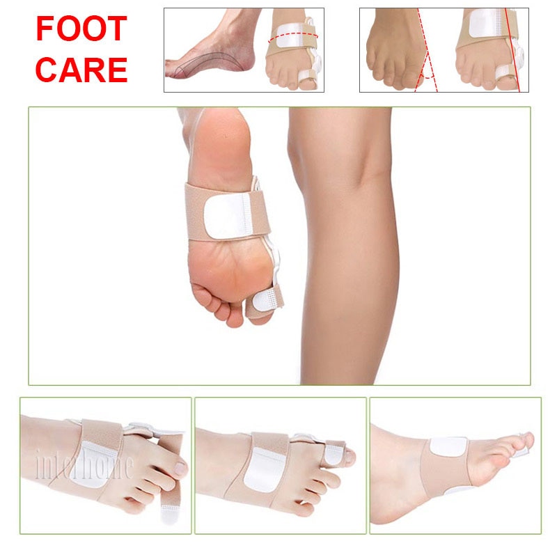 1pc Original Fuß Hosenträger Ortez groß Zehe Hallux Valgus Orthese Schiene Korrektor Fuß Schmerzen Linderung Korrektur Pedikübetreffend