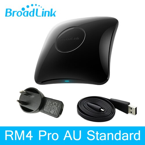 Broadlink RM PRO+ RM33 2020Universal Intelligent Remote Controller Smart Home Automation WiFi+IR+RF Switch For IOS Android Phone: RM4 Pro AU