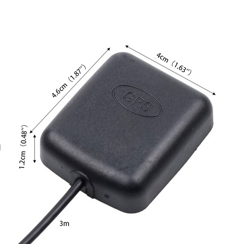 1pc GPS Antenna FAKRA RNS-E Male Plug Active Aerial Cable for Navigation Head Unit