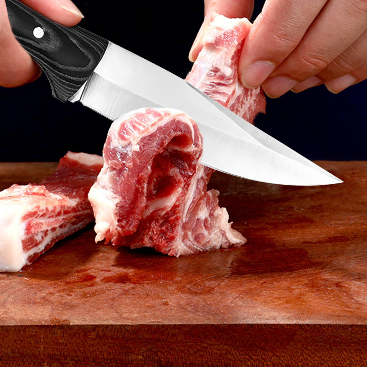 Boning Knife Stainless Steel Kitchen Butcher Knife Chef Knife Fish Filleting Meat Cleaver Cooking Tools