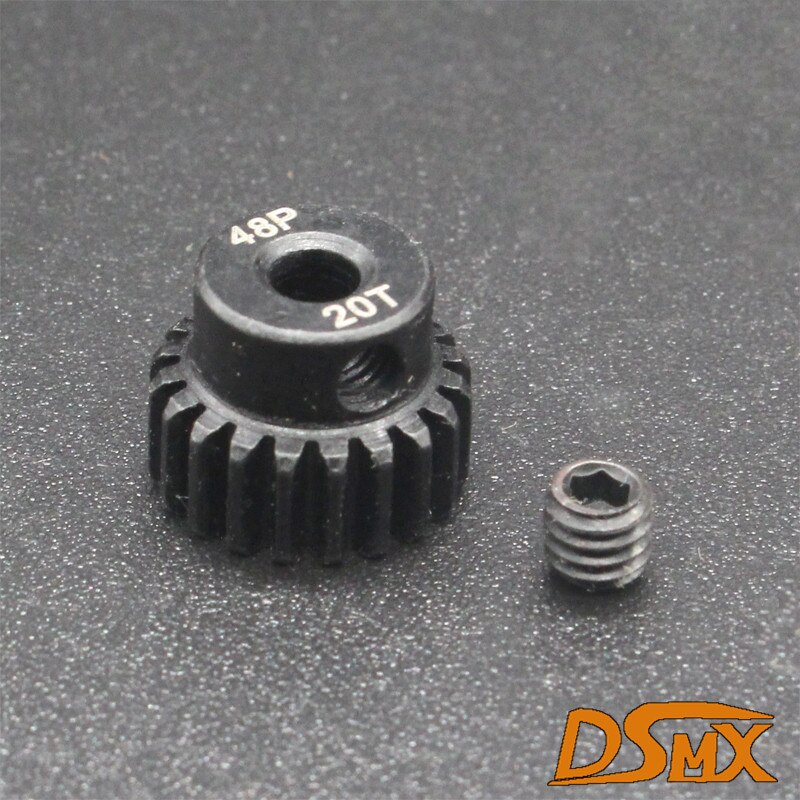 Metal GearBox Set With Gear For RC 1/10 Rock Crawler HSP 94180 18024 RGT EX86100: 48P-20T