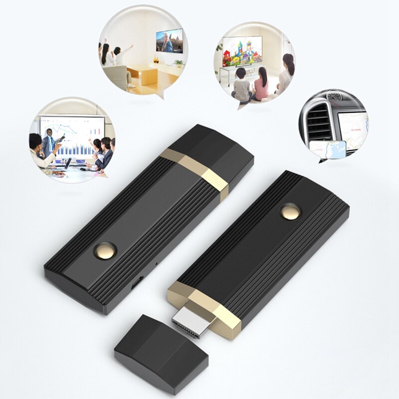 Wireless Display Receiver Wifi Wireless HDMI-Compatible 1080P Mirror Screen Projector DLNA For Android IOS TV Stick