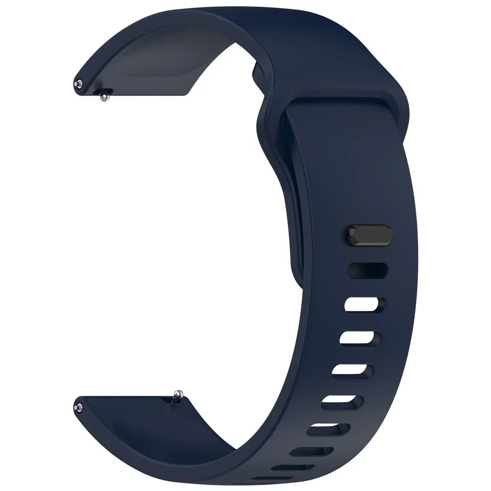 20mm 22mm silikone urrem til ticwatch pro 3 ultra rem til ticwatch gtw/gtx /s2/e2/e3/ gth udskiftning blød sportsrem