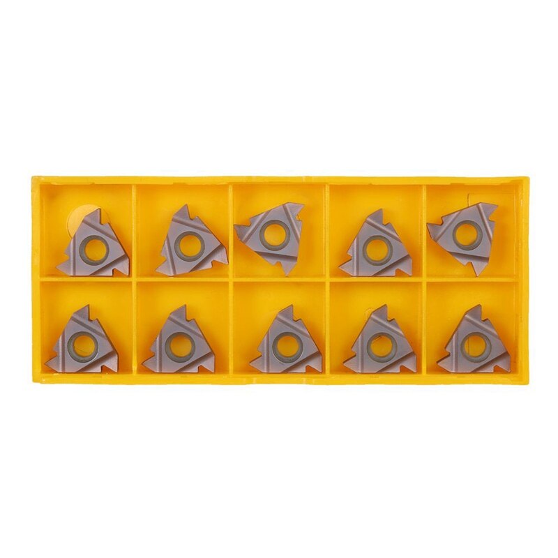 1Pc Ser1212H16 Cnc Boring Bar Holder + 10Pcs 16Er Ag60 Draaiwisselplaten Met Wrench Voor Draaibank Draaien Tool set