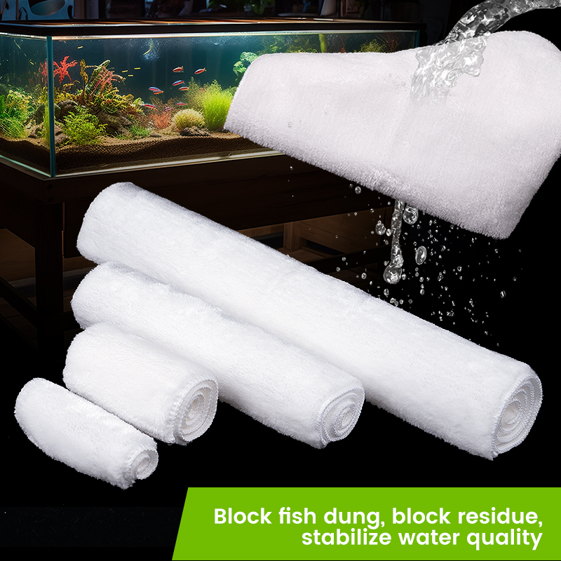 Sac de couverture magique pour aquarium, filtre de lavage réutilisable, coussin biochimique, filtre de filtrage de Seattle, propre pour les poissons, accessoires précieux
