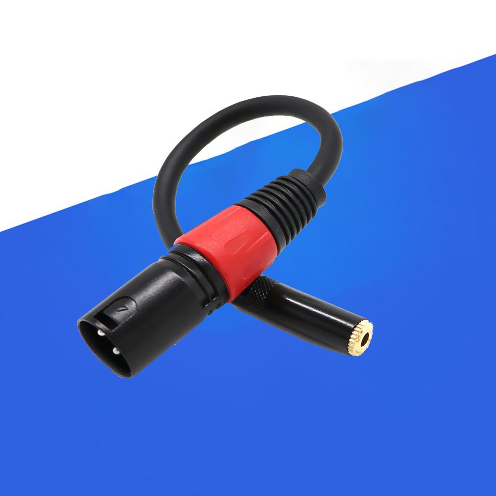 1 stücke XLR Audio kabel zu 3,5mm Weibliche XLR Stecker Audio Linie 3pin Linie Kabel Konverter TRS 1/8 Zoll erweiterung Zu Mikrofon Kabel Draht