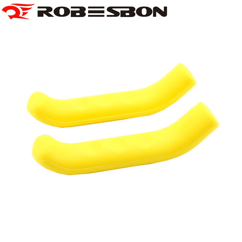 Soultravel Cover Bicycle Handle Sleeve Silicone Red Mountain Bike Protector Anti-Skid Cycling Accessories Hotsale: yellow