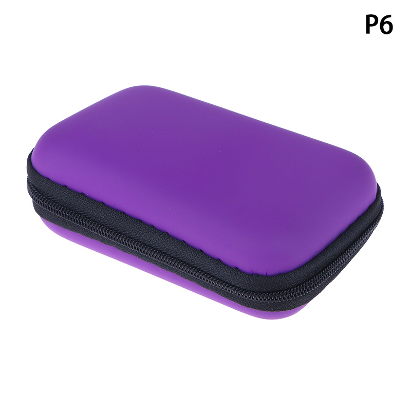 Mini Camera Case Bag Multi-functional Earphone Bag Video Waterproof Digital Portable Hard Bag EVA Storage Box Storage Bag 1Pc