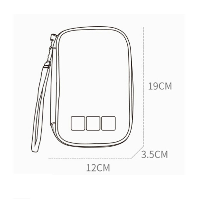 2020 caldo Impermeabile Sacchetto di Immagazzinaggio di Corsa Elettronica USB Caso del Caricatore cavo Organizer sacchetto di immagazzinaggio Multifunzionale Portatile